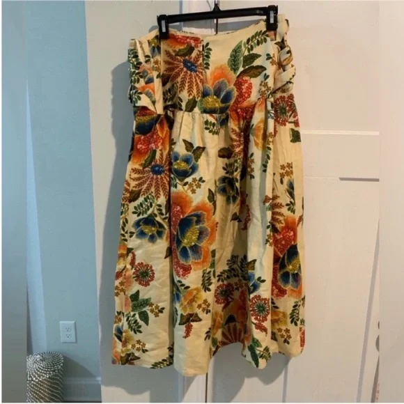 Delicate garden midi skirt - Picture 4 of 6